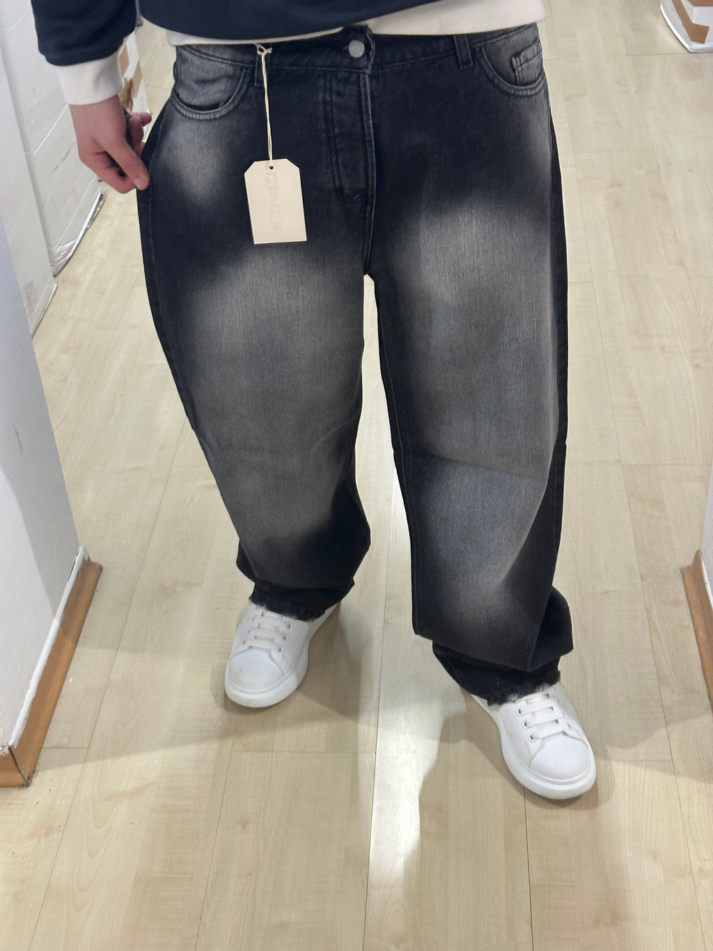 Baggy jeans sfumato