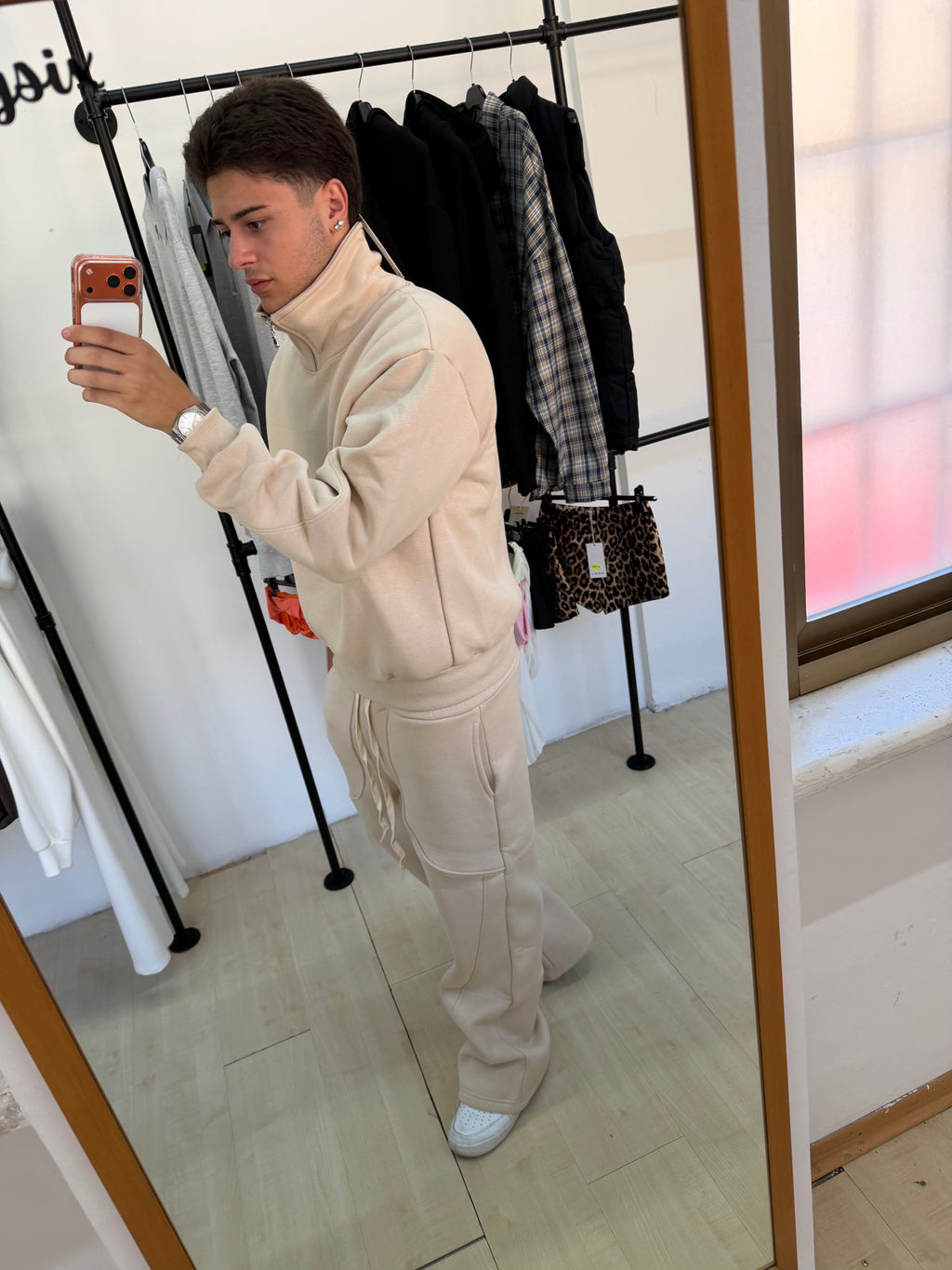Tuta unisex collo alto