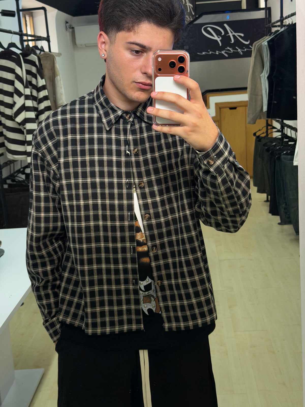 Camicia a quadri