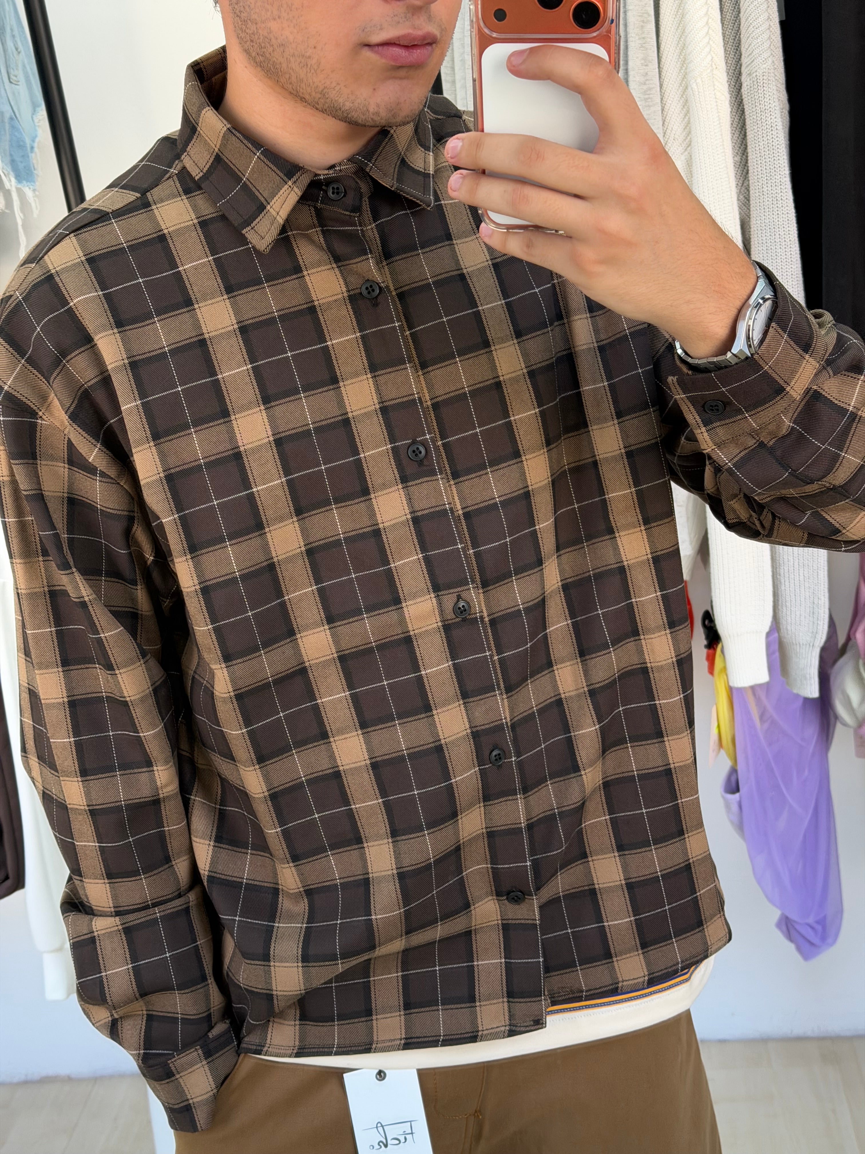 Camicia a quadri