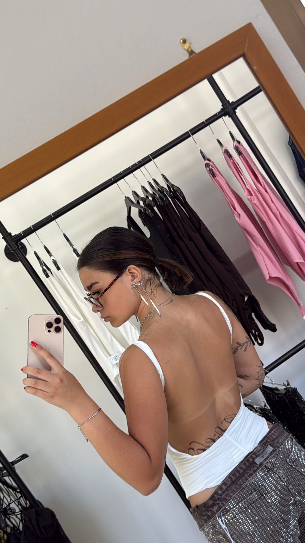 Body con schiena scoperta