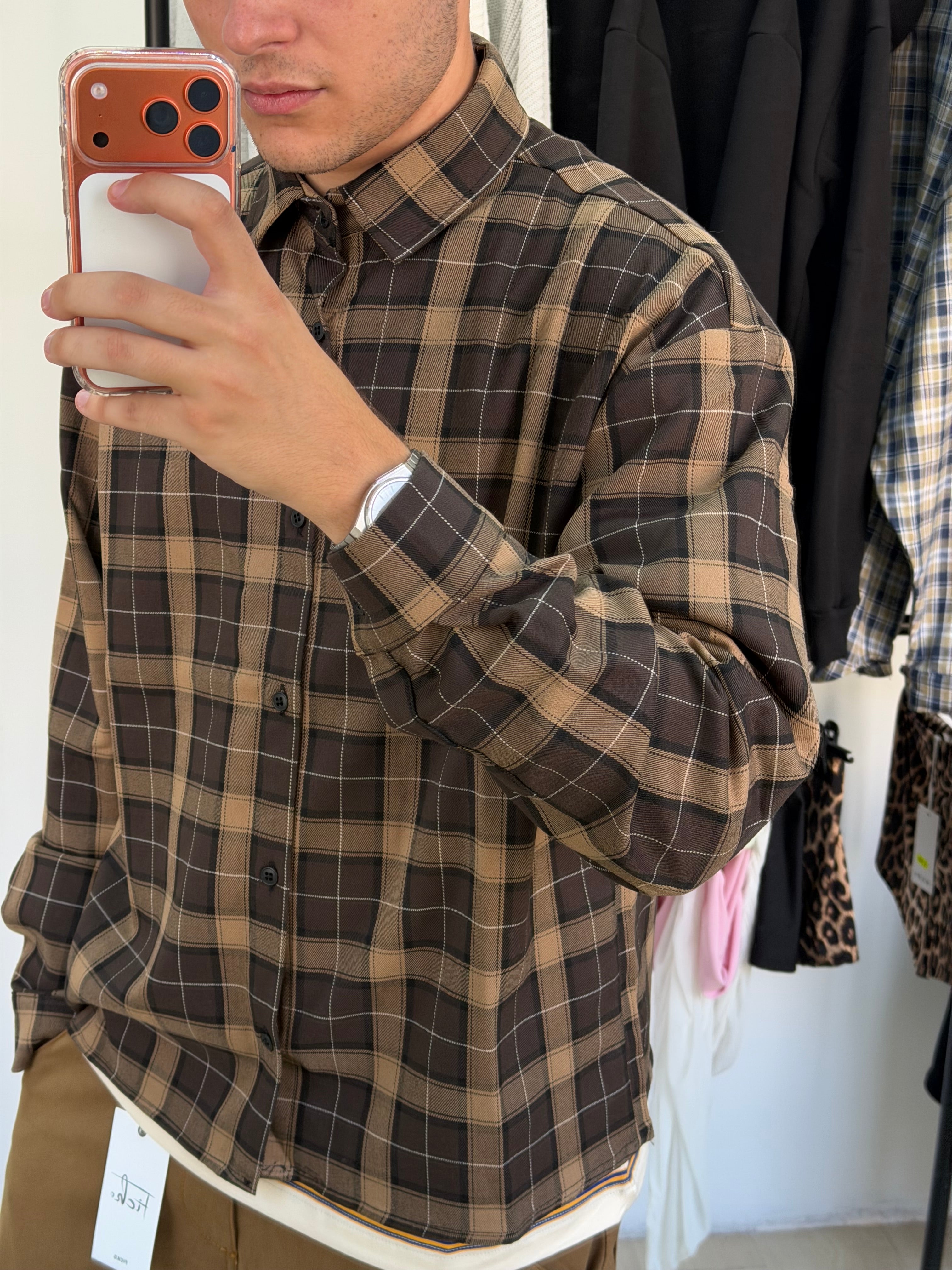 Camicia a quadri