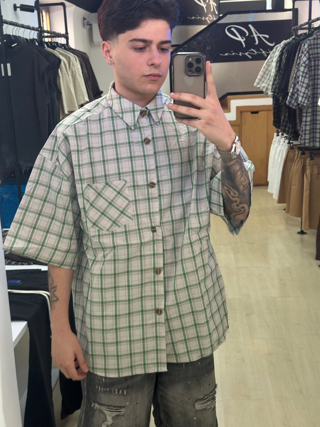 Camicione oversize