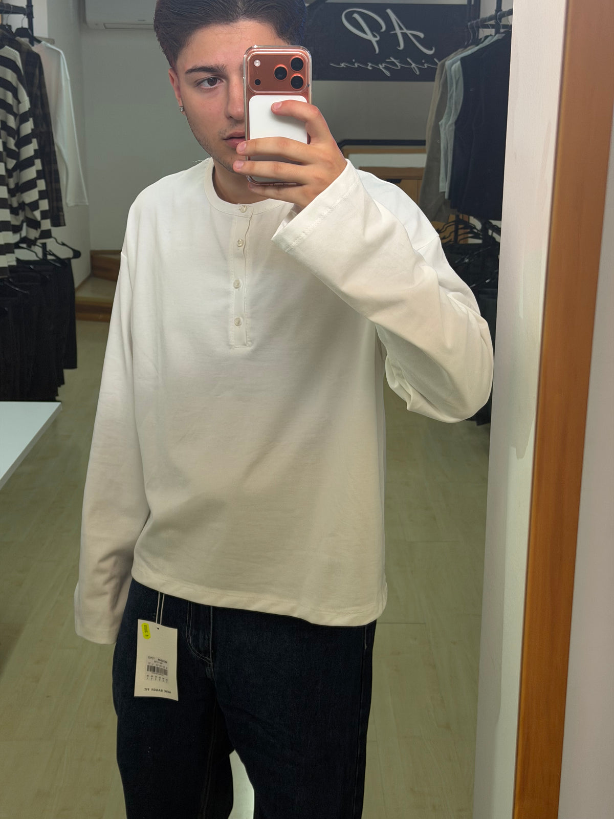Longsleeve serafino