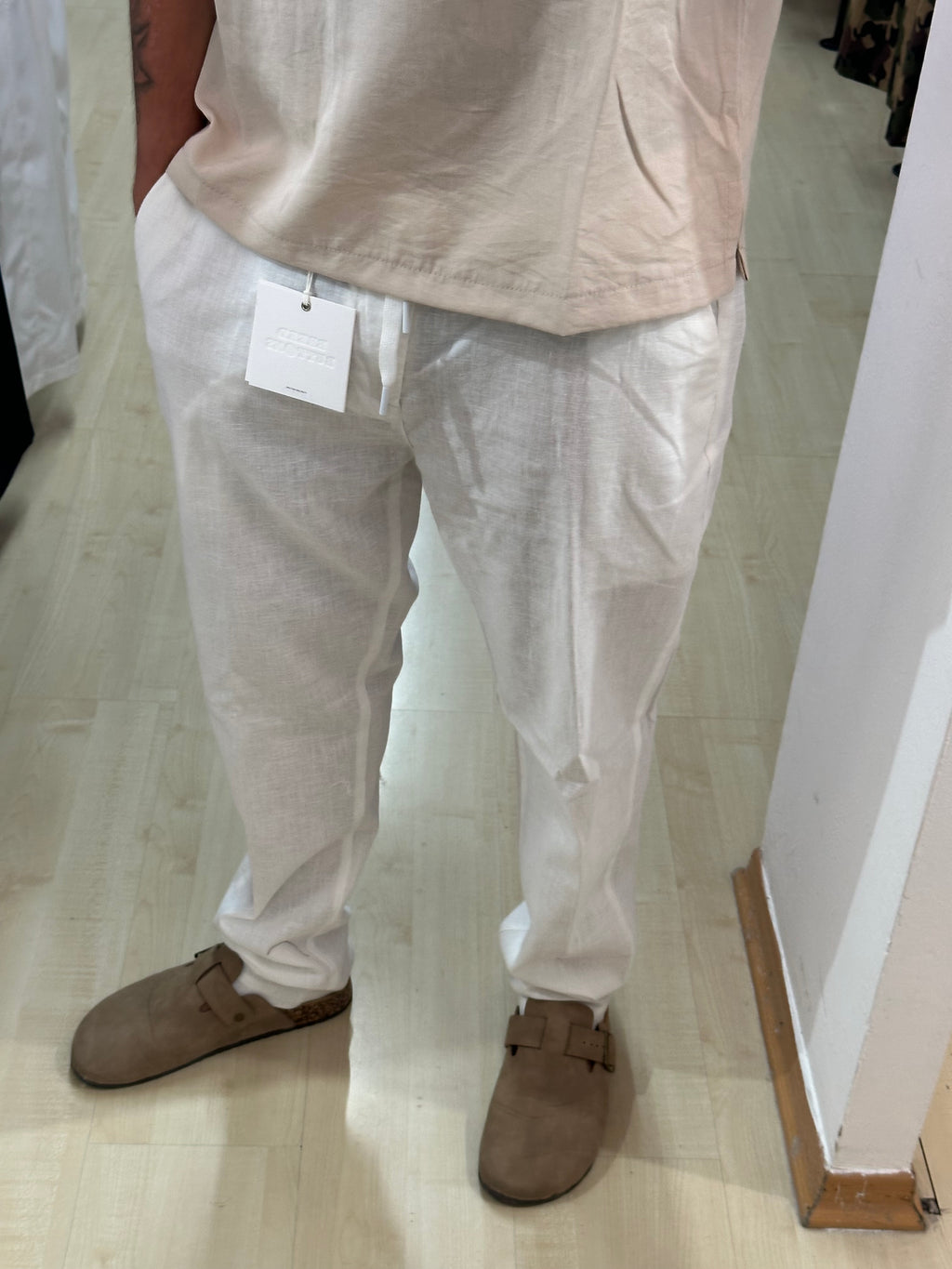 Pantalone in lino