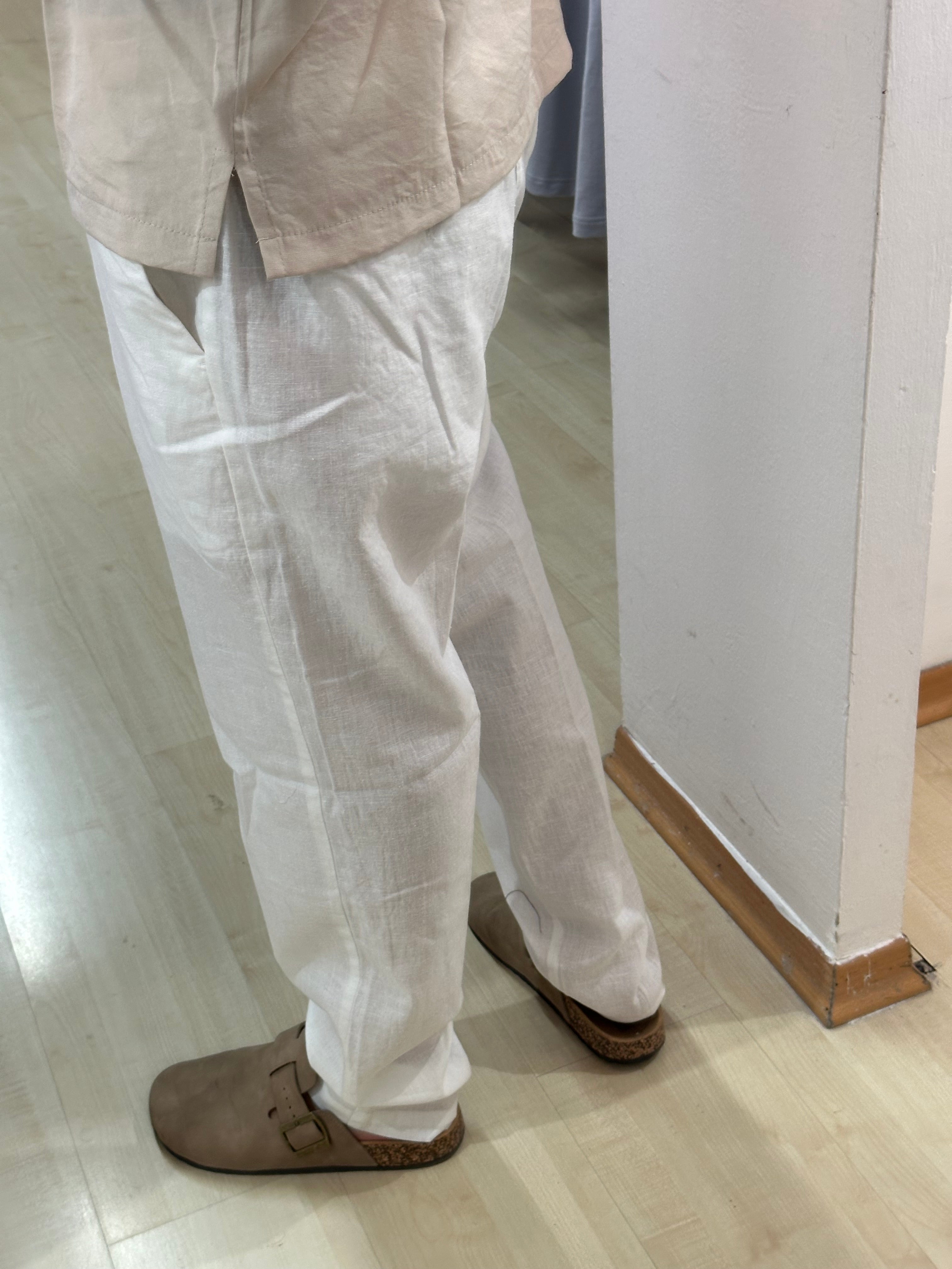Pantalone in lino
