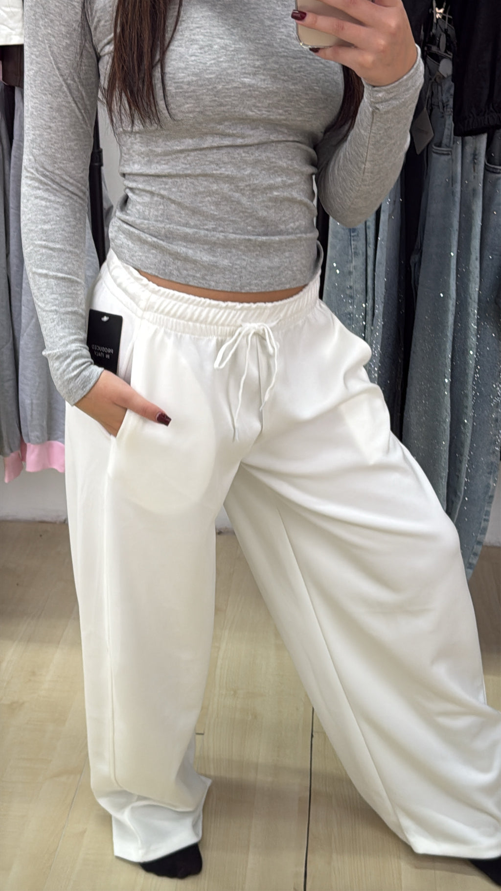 Sotto tuta vita bassa