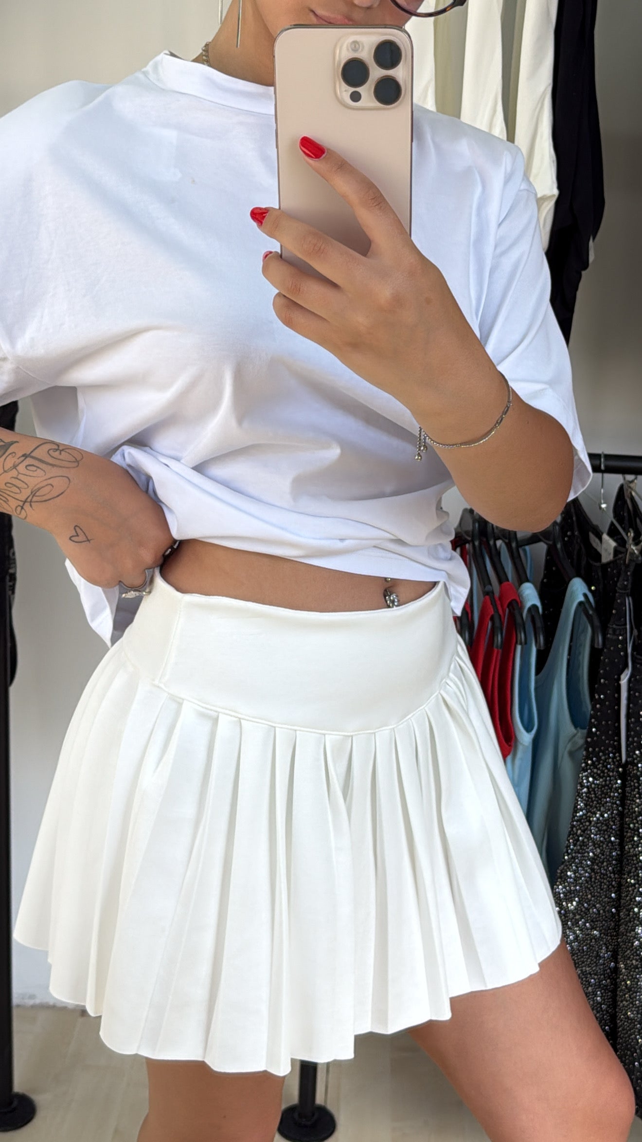 Gonna Bianca classica