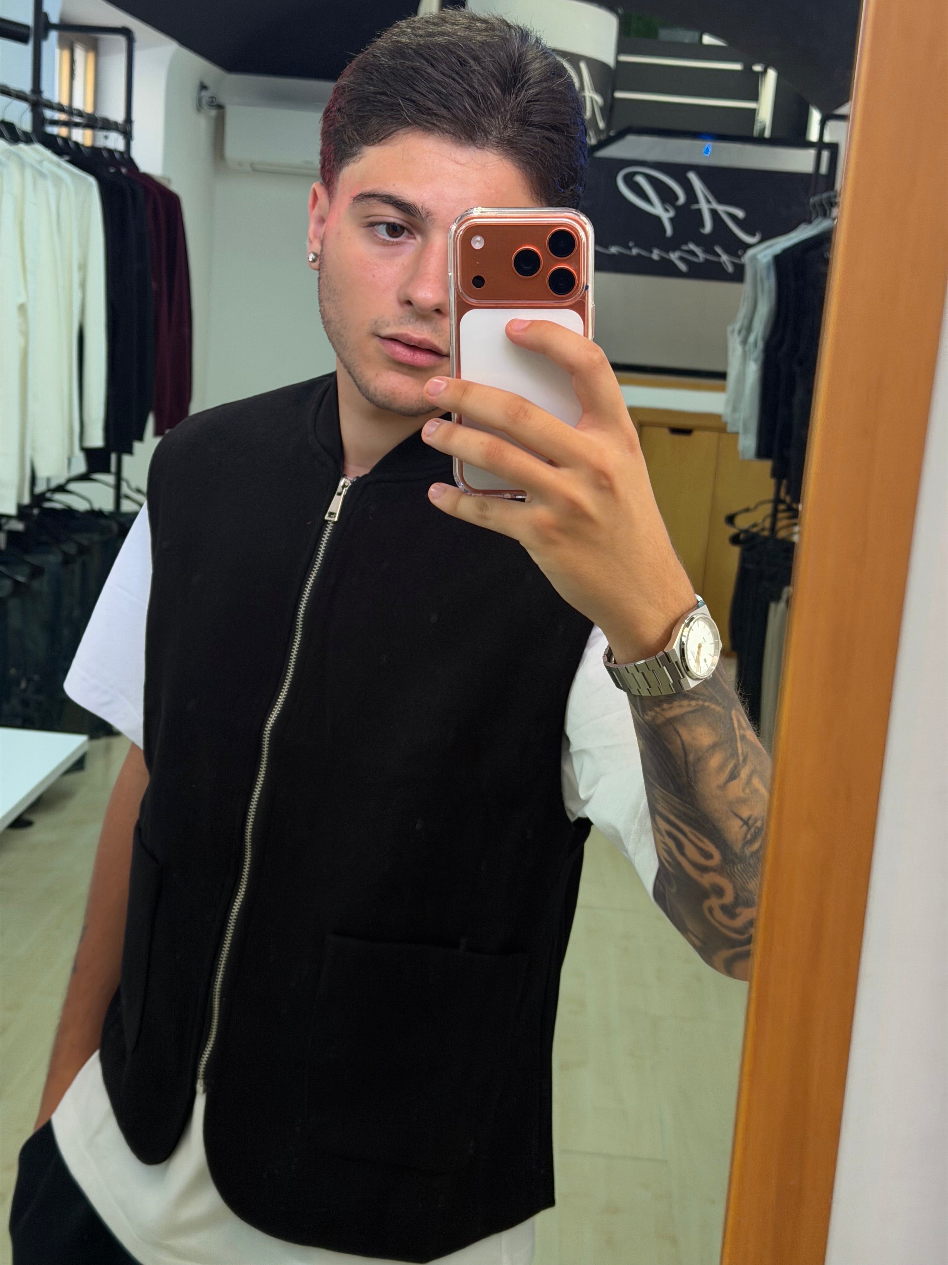 Gilet zip