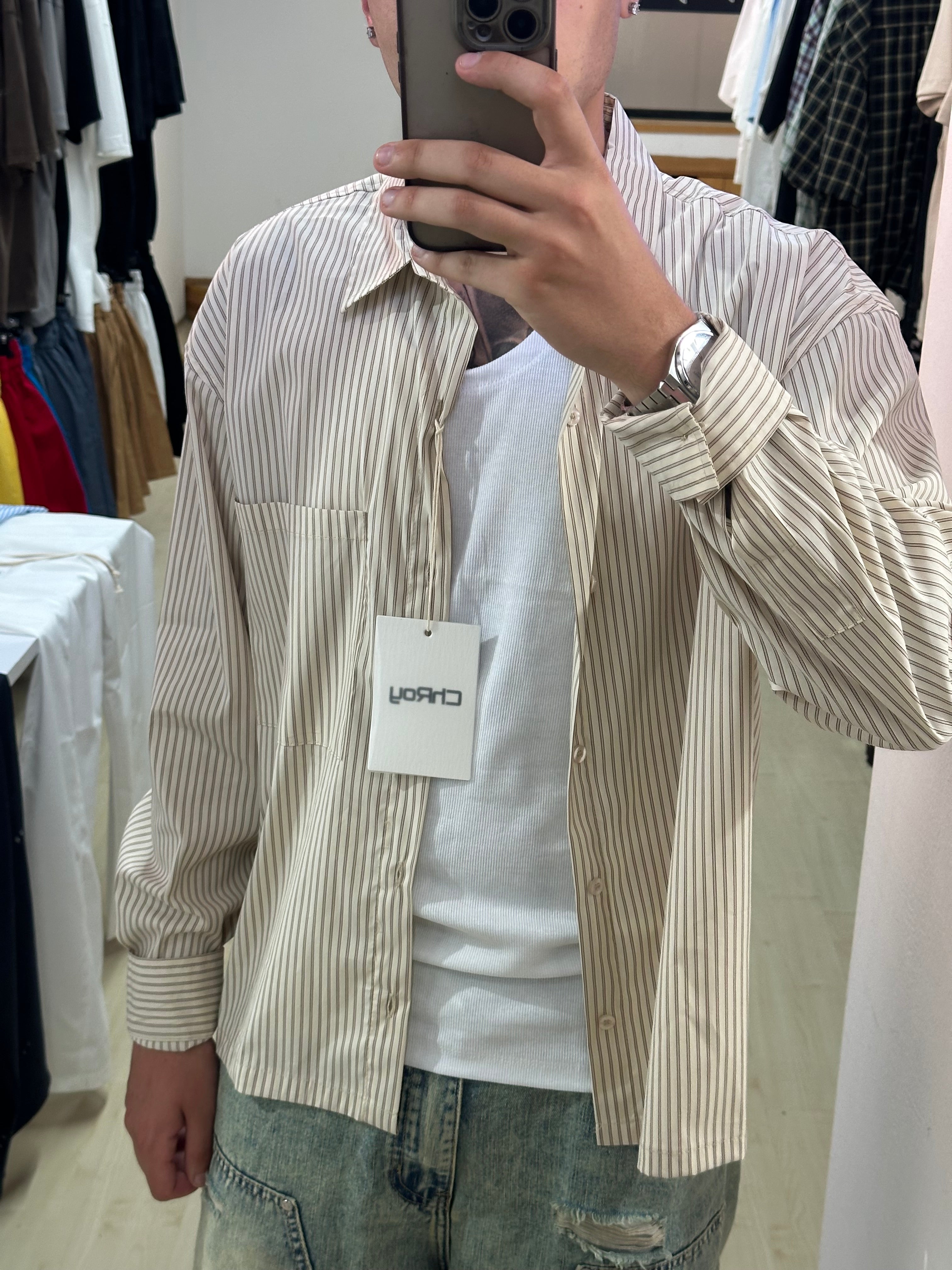 Camicia mille righe