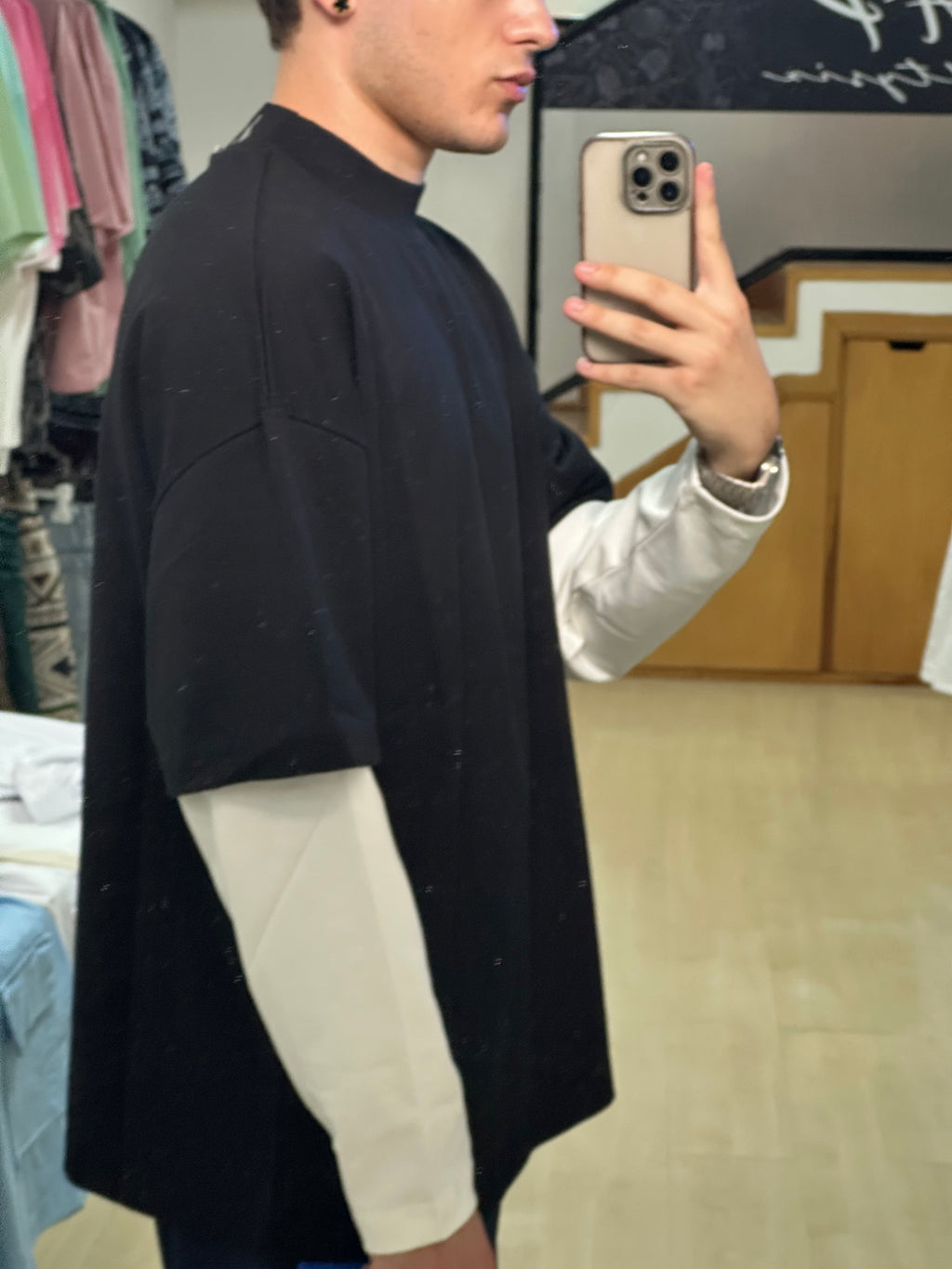 Maglia doppia manica