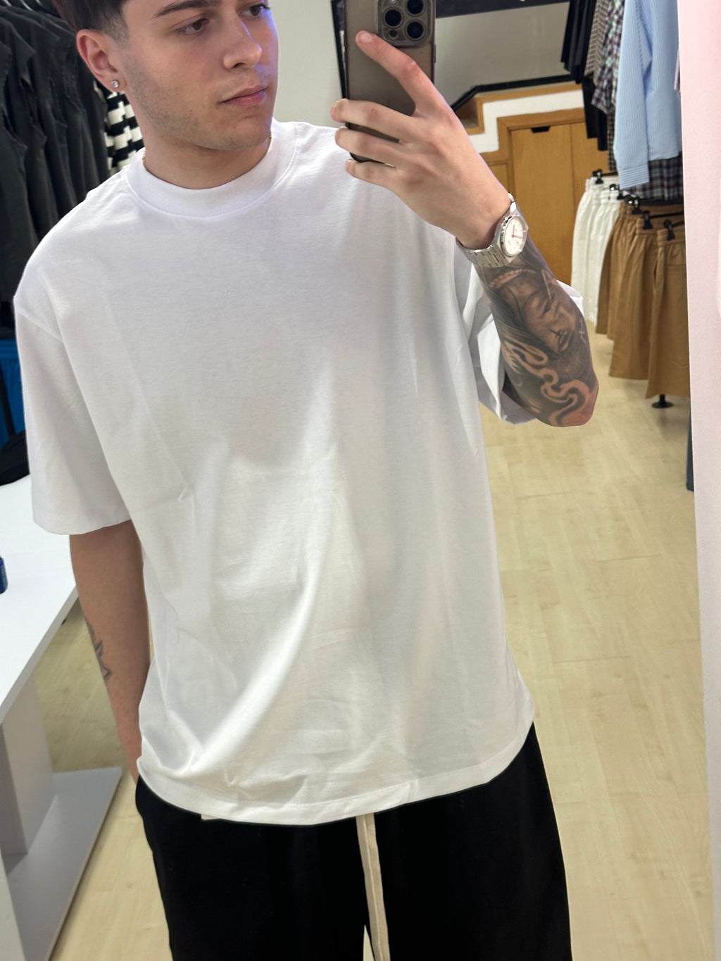T-shirt semi oversize