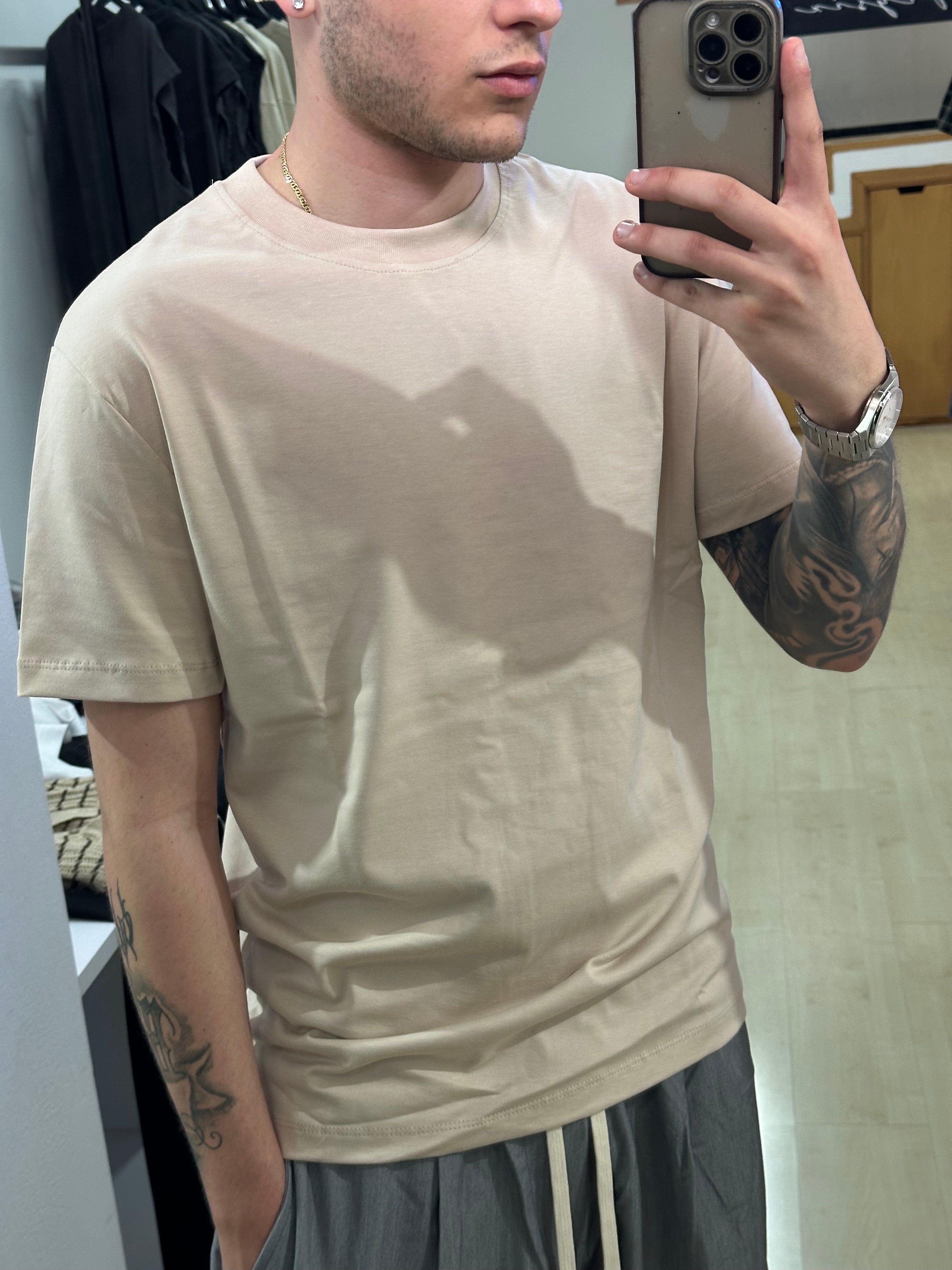 T-shirt semi oversize