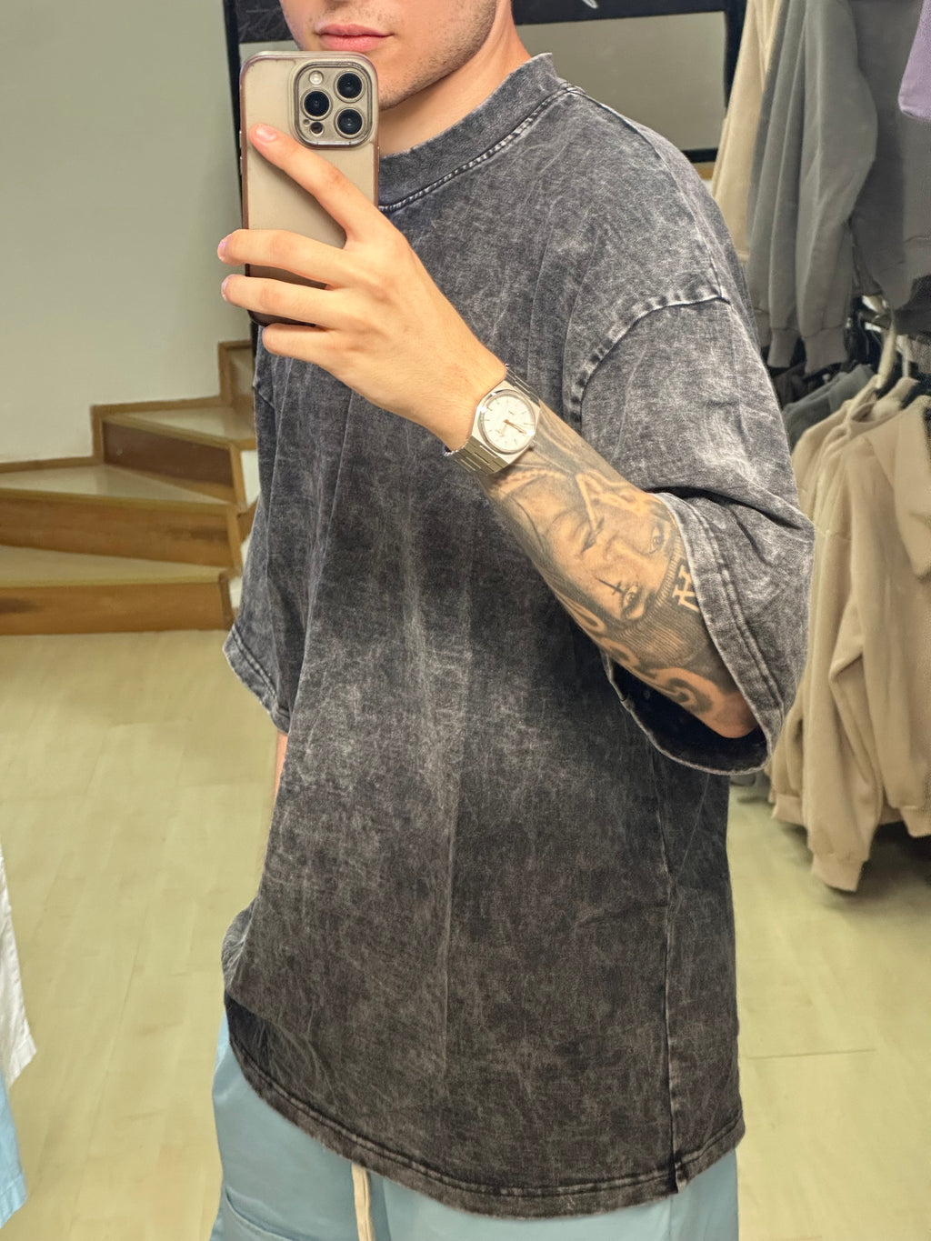 Maglia over size sfumata