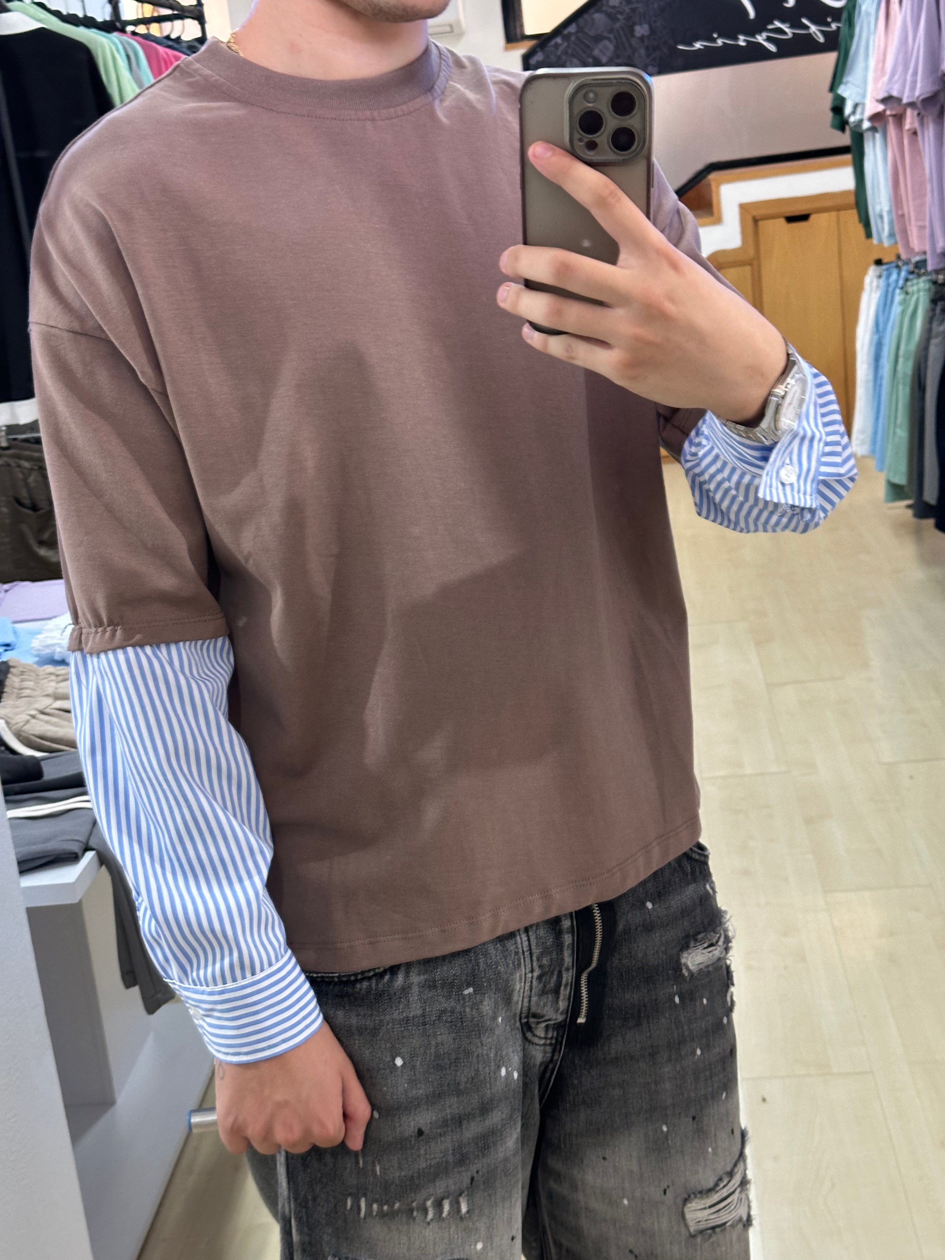 Maglia doppia manica